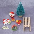 thumbnail image 2 of Accesorios para casa de muñecas 1/12 Adorno navideño en miniatura creativo para hacer tú mismo 11pcs normal, 2 of 9