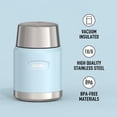 thumbnail image 2 of Jarra de comida Thermos Icon de acero inoxidable de 16 onzas con aislamiento al vacío, 2 of 7