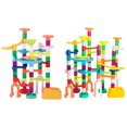 thumbnail image 3 of Marble Run Game Interactive Fun DIY Marble Block Building Set Marble Track Toy, 3 of 10
