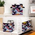 thumbnail image 6 of Robot Unicorn Attack Foldable Storage Bins with Handle, 10.8"x10.5"x10.6", Large Capacity, Storage Baskets, Storage Basket, Storage Cubes, 6 of 6