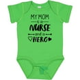 thumbnail image 3 of Inktastic My Mom is a Nurse and a Hero Boys or Girls Baby Bodysuit, 3 of 5