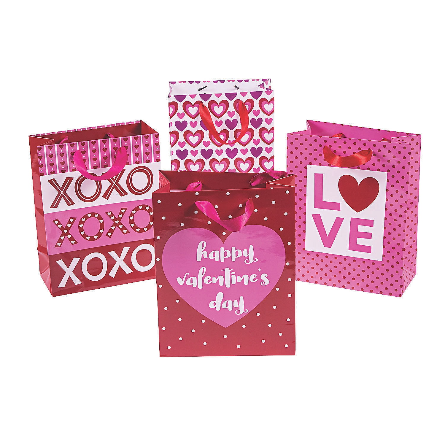 Fun Express 12 Pieces Valentine Paper Bags for Valentines Day Valentines Day Bags Party Supplies Paper Treat Bags Fun Express 12 Pieces Valentine Paper Bags for Valentines Day Valentines Day Bags Party Supplies Paper Treat Bags