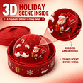 thumbnail image 3 of Mystery Christmas Glitter Dumpling Squishy, Colorful Cute Bao Dumplings Squeeze Balls Stress Relief Sensory for Holiday (Random), 3 of 7