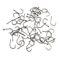thumbnail image 4 of 50Pcs Barb Fishing Hooks 2/4/6/8 Carp Rigs Fishhooks High Carbon Steel 8001 Number 6, 4 of 9