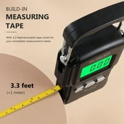 NUTRI FIT Digital Luggage Scale Portable Hanging Scale 165lb/75kg with Backlit LCD