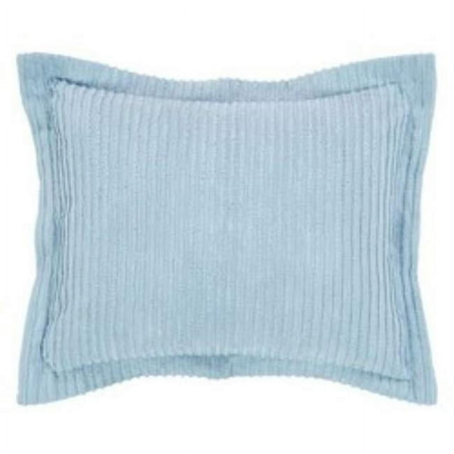 Better Trends SHASP2127BL Taie d'Oreiller en Coton Jullian, Bleu - Taille Standard