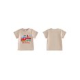 thumbnail image 2 of BemeyourBBs Kids Toddler Baby Girl Boy Birthday T-shirt Outfit My 1st 2nd 3rd Years Old Birthday Clothes Short Sleeve Embroidery Letters Train Summer Casual Pullover Tee Shirt Tops, 2 of 9