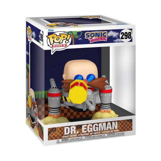 Figura de colección Funko Pop! Monta a Sonic Dr. Eggman de lujo