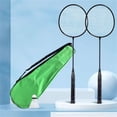 thumbnail image 3 of 1Pair Light Weight Badminton Racket Shuttlecocks Racquet Professional Badminton Rackets for Adults Kids Players, 3 of 11
