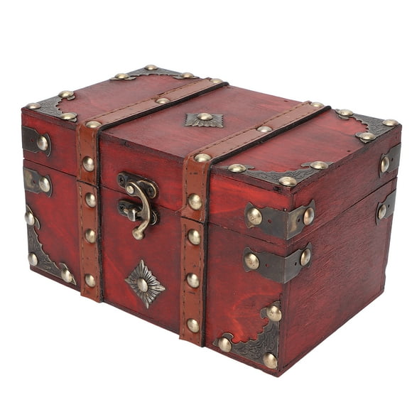 Retro Storage Box,Retro Storage Box Vintage Wooden Box Wooden Storage Box Sturdy Construction