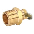 thumbnail image 1 of Brass RV Water Heater Drain Valve, Easy To Operate Leakage Proof RV Water Heater Drain Valve  for RV and Trailer Water Heater, 1 of 7