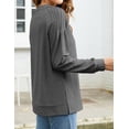 thumbnail image 6 of Zeagoo Women Cotton Tops Long Sleeve T Shirts Tunic 2025 Ladies Dressy Blouse Casual Shirts for Fall Winter, 6 of 6
