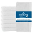 thumbnail image 6 of Dan River Washcloth for Face 12 pack Soft Absorbent and Quick Drying Durable Cotton Face Towel - White, 6 of 8