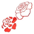thumbnail image 3 of Creative Wall Stickers Rose Shape Wall Stickers Red For Wedding Proposal 28*28*0.2cm 2Pcs, 3 of 5