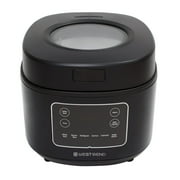 West Bend 12 Cup Multi-Function Rice Cooker, in Black (RCWB2LBK13)