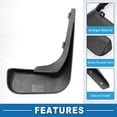 thumbnail image 3 of Unique Bargains Front & Rear Side Automotive Mud Guards Splash Compatible for Nissan NV200 2010-2022, 3 of 6