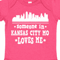thumbnail image 4 of Inktastic Kansas City Missouri Loves Me Skyline Boys or Girls Baby Bodysuit, 4 of 5