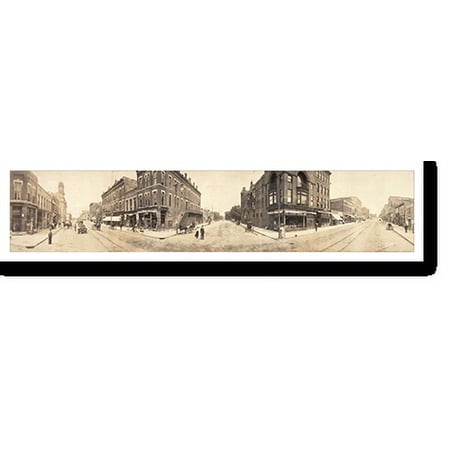 Historic Print, IA Ft. Dodge 1907 PHOTO, Width 11" x Length 49"