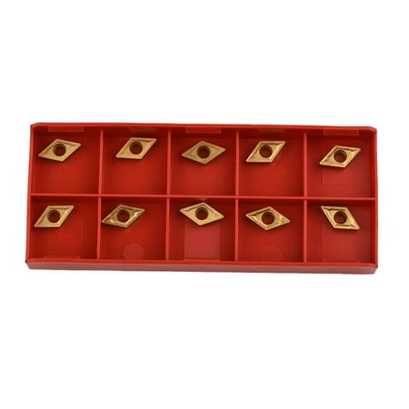 

10Pcs Carbide Inserts Dcmt21.51 Dcmt070204 Grade Us735 Cemented Carbide