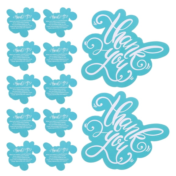 Soimiss 50Pcs Business Thank You Cards for Small Business Owners Online Retail