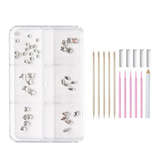 Gemas dentales Kit de gemas para dientes, joyería de cristales artesanal, adornos para dientes, decoración de dientes, herramienta para dientes