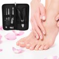 thumbnail image 7 of Toenail Clippers for Thick Nails Nail Clippers for Men and Women Nail Clippers Kit Pack of 9pcs Black, 7 of 7