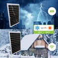 thumbnail image 4 of Módem Enrutador 4G LTE Con ​​Energía Solar, Repetidor De Puerto LAN Extensor WiFi Solar IP66 Impermeabilización 300 Mbps De Larga Duración Con Ranura Para Tarjeta SIM Para Wins, 4 of 7