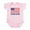 Petal Pink, variant on CafePress - Proud To Be Union Infant Creeper - Baby Light Bodysuit, Size Newborn - 24 Months