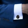 thumbnail image 3 of Firefly Elegant Mens Cufflink Set for Formal Attire, Made of Stainless Steel, for Weddings and Business Meetings, 3 of 6