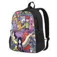 thumbnail image 6 of Adventure Time Backpack, Large Capacity Book Bag For College Work, Durable Laptop Backpack, 16.5x12.6x5.5 Inch, 6 of 9
