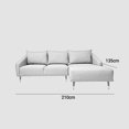 thumbnail image 4 of Sala Esquina Inter Normal Tela Curri Mustard Inlab Muebles Sala Esquina Inter Normal Tela Curri Mustard Sala en esquina minimalista, 4 of 4