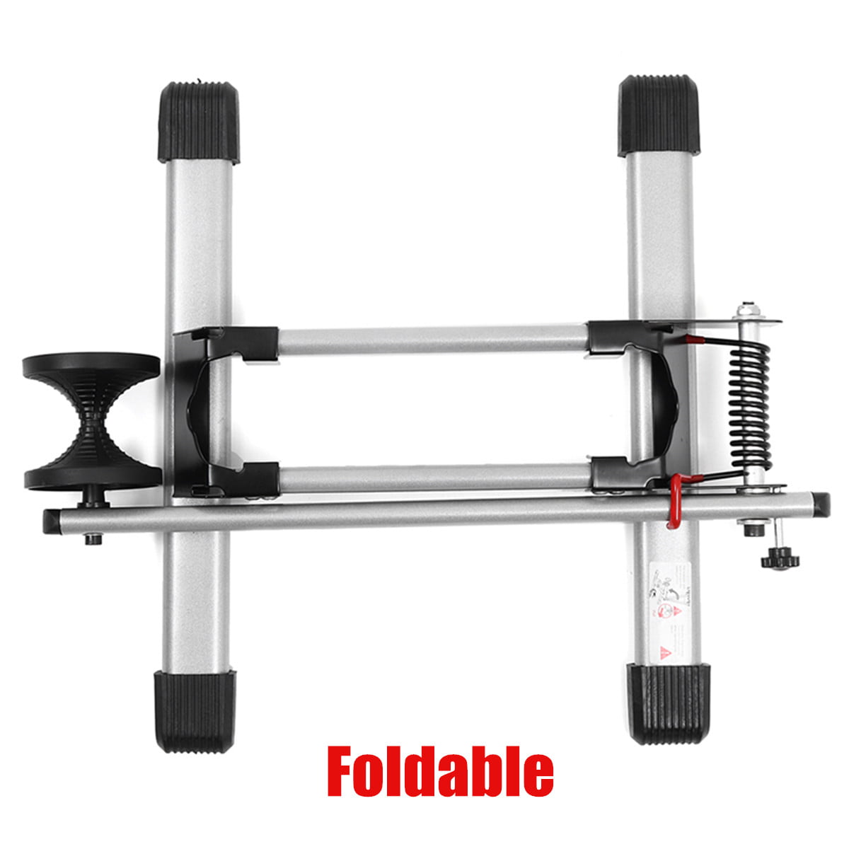 ROCKBROS Foldable Bike Stand Floor Alloy Bicycle Stand Folding Indoor Parking Wheel Holder Fit 20/”-29/”