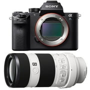 Sony a7S II Full-frame Mirrorless Interchangeable Lens Camera 70-200mm Lens Bundle includes a7S II Body and 70-200mm Full Frame F4 G OIS Lens