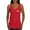 Red, variant on NASA Worm Logo Crest Women's Tank Top Astronaut Space Mars Souvenir Emblem