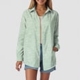 thumbnail image 2 of Towmus Striped Shirt Long Sleeve Women Button Down Shirts Casual Tops Office Work Fall Blouses Trendy Dressy Shirt 5XL, 2 of 5