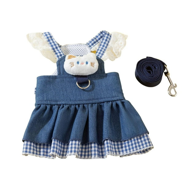 Vestido para perro Yuyangstore Ropa de Fiesta Disfraz de Princesa para Gato Lindo XL
