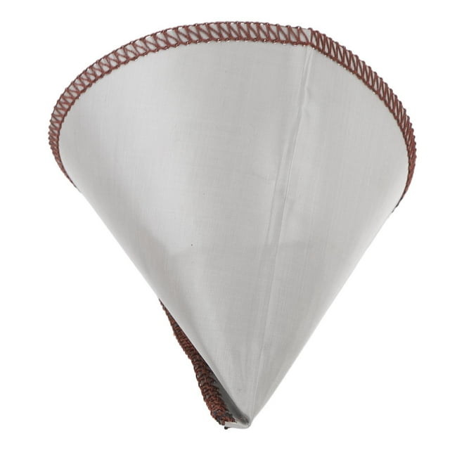 Reusable Coffee Filter Cone Shape Fine Filtering 304 Stainless Steel Paperless Mesh Coffee Filter Cone Shape
