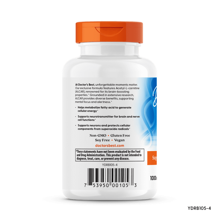 acetyl l-carnitine 500mg benefits L-Carnitine, Amino Acids, Vitamins for Life main image 1