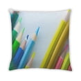 thumbnail image 2 of Ahgly Company Games Colored Pencils Indoor Throw Pillow, 18 inch by 18 inch, 2 of 6