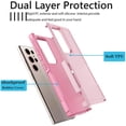 thumbnail image 3 of Galaxy S24 Ultra Case, Takfox Samsung Galaxy S24 Ultra 6.8" Sturdy Case[Tmajor] Shock Absorbing Impact Defender Slim Cover Shell with Plastic Outer & Rubber Silicone Inner [Rose Gold], 3 of 9