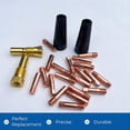 thumbnail image 3 of HOT 24PCS Flux Core Gasless Nozzles Welding- Accessory Kit,MIG Welding Accessories (0.035inch Kit), 3 of 4
