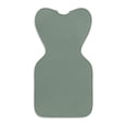 thumbnail image 5 of Love to Dream Swaddle Up Baby Sleep Sack, Arms Up Design, Sleep Nearly 2x Longer, Twin Zipper, Cotton, Medium 13-19 lbs, 1.0 TOG, Deep Olive, 5 of 13