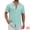 Light Blue, variant on DARING DIVA Men's Casual Knitted Hollow Out Short Sleeve Shirt M Black