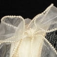 thumbnail image 2 of The Ribbon People Pearl Ivory Solid Edge Wired Craft Ribbon 2" x 40 Yards, 2 of 2
