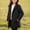 Black, variant on Kids Double Breasted Wool Blend Pea Coat with Notched Lapel and Side Pockets Mid-Long Trench Overcoat Winter Outerwear for Children White 14-15 Years