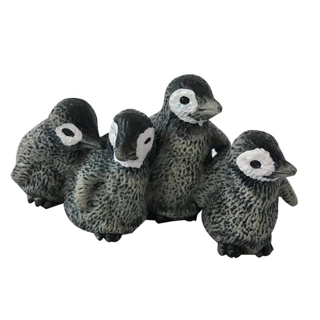 Modelo de plástico de estatua de animales de de s para temática náutica 6 x 3 x 3 cm Sharpla Ornamento del jardín