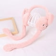 thumbnail image 2 of Weikingp Earmuffs Unisex Ear Moving Bunny Ear Cute Rabbit Warmers Winters/Outdoor Ear Up Headbands Earmuffs (Clearance) A Plush, 2 of 4