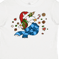 thumbnail image 4 of Inktastic Cute Christmas Unicorn with Cookies Boys or Girls Toddler T-Shirt, 4 of 5