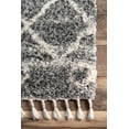 thumbnail image 3 of nuLOOM Roseanne Transitional Shag Area Rug, 4' x 6', Gray, 3 of 4