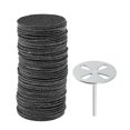 thumbnail image 1 of Vocoste 100 Pcs Sandpaper Disk Replacement Pad Medium 150 Grit 25mm, 1 of 7